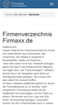 Mobile Screenshot of firmaxx.de